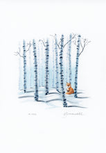 Load image into Gallery viewer, A5 Original Spot Illustration - #6 Woodland Fox
