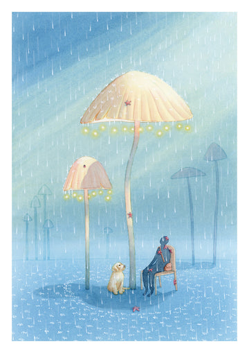Sun Shower ☀️ A4 Original Watercolour