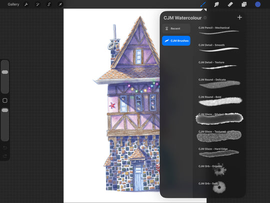 CJM Watercolour Brush Pack