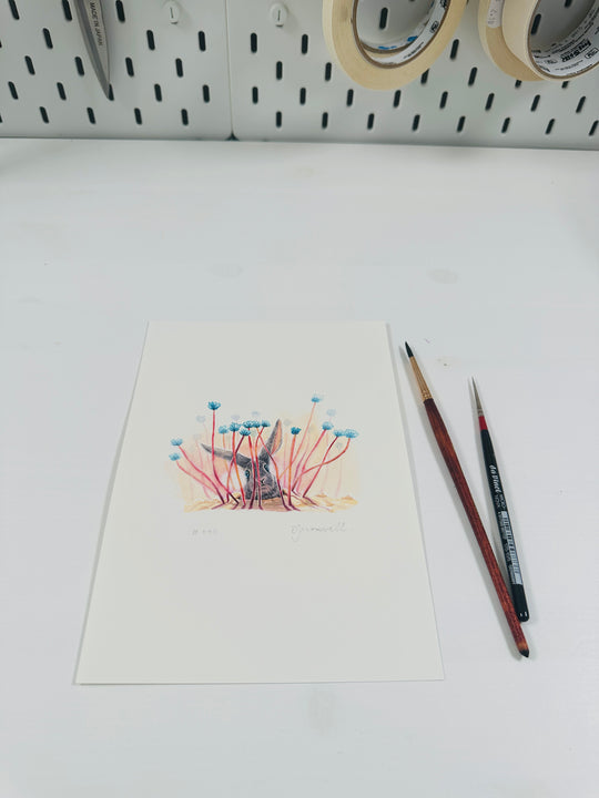 A5 Original Spot Illustration - #5 Rabbit Hole