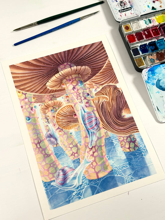 A4 Original Artwork - Geloria