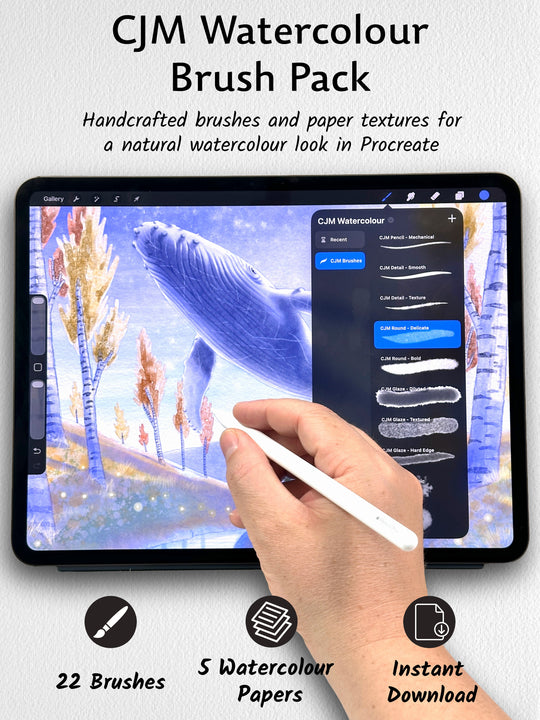 CJM Watercolour Brush Pack