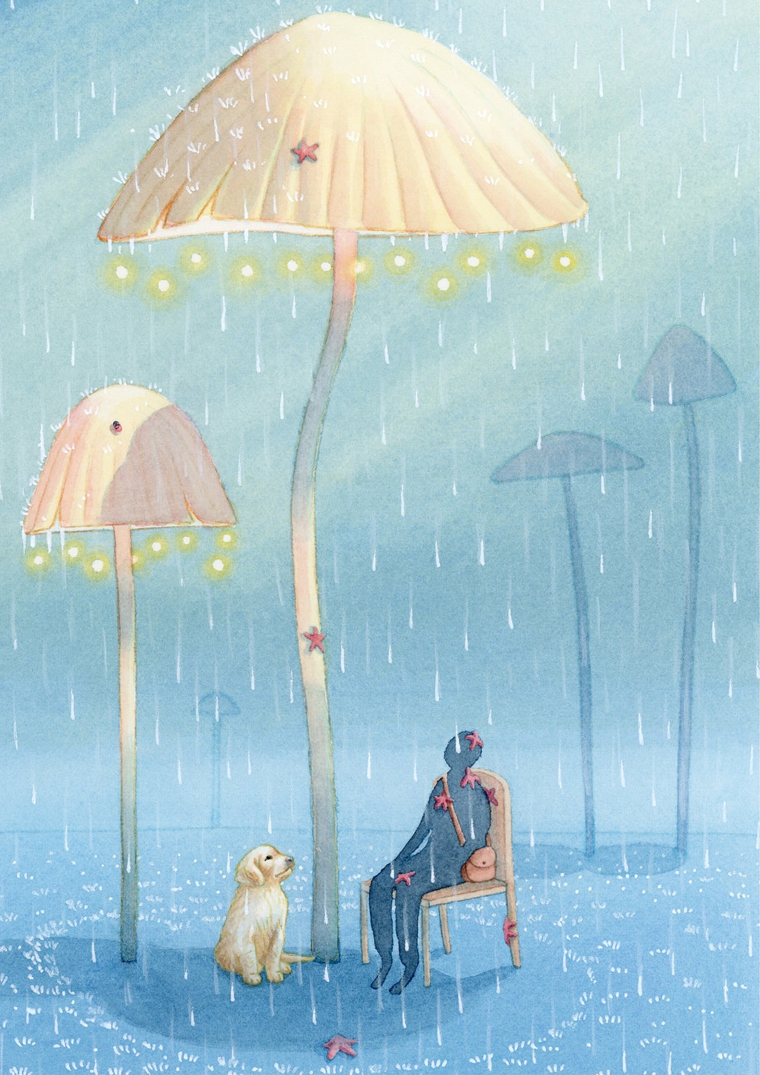 Sun Shower ☀️ A4 Original Watercolour