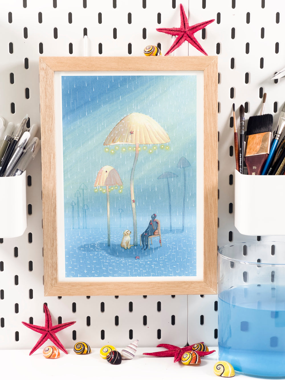 Sun Shower ☀️ A4 Original Watercolour