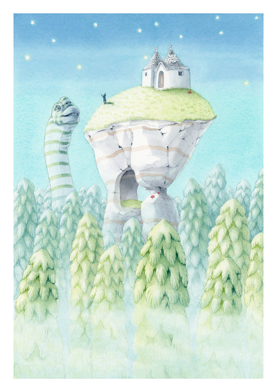 A4 Original Artwork 🦕  Dino Trulli