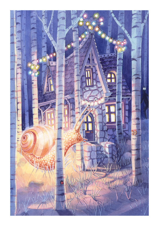 Colossal Snail Print